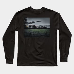 Farm Field at Sunrise V2 Long Sleeve T-Shirt